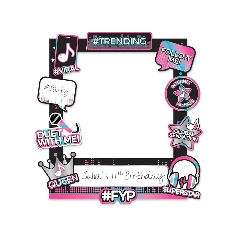Internet Famous Custom Photo Frame, 35 x 30 Inches, 1 Count