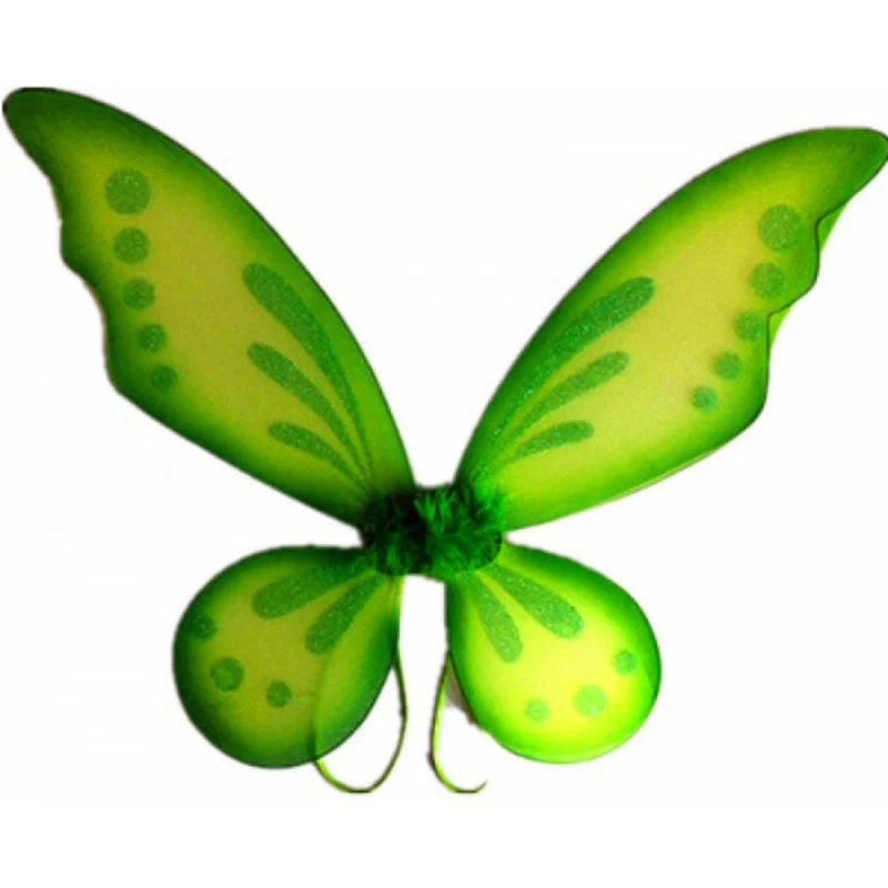 Green Twinkle Fairy Wings for Kids