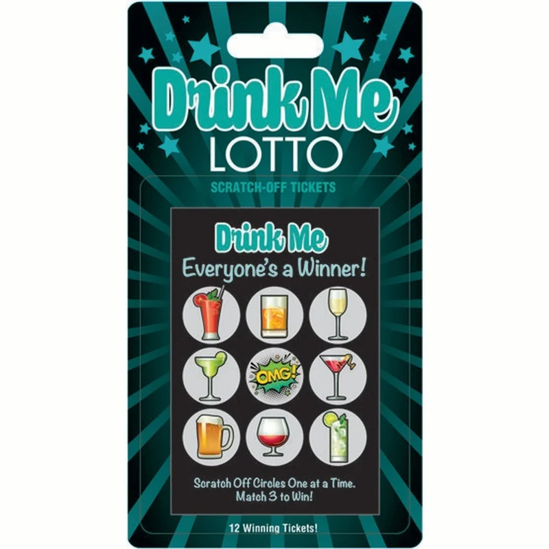 Drink Me Lotto Scratch Cards