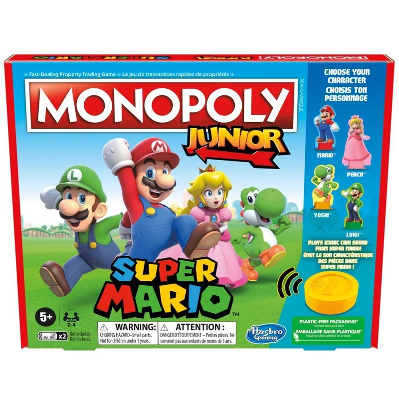Super Mario Bros. Monopoly Junior Board Game