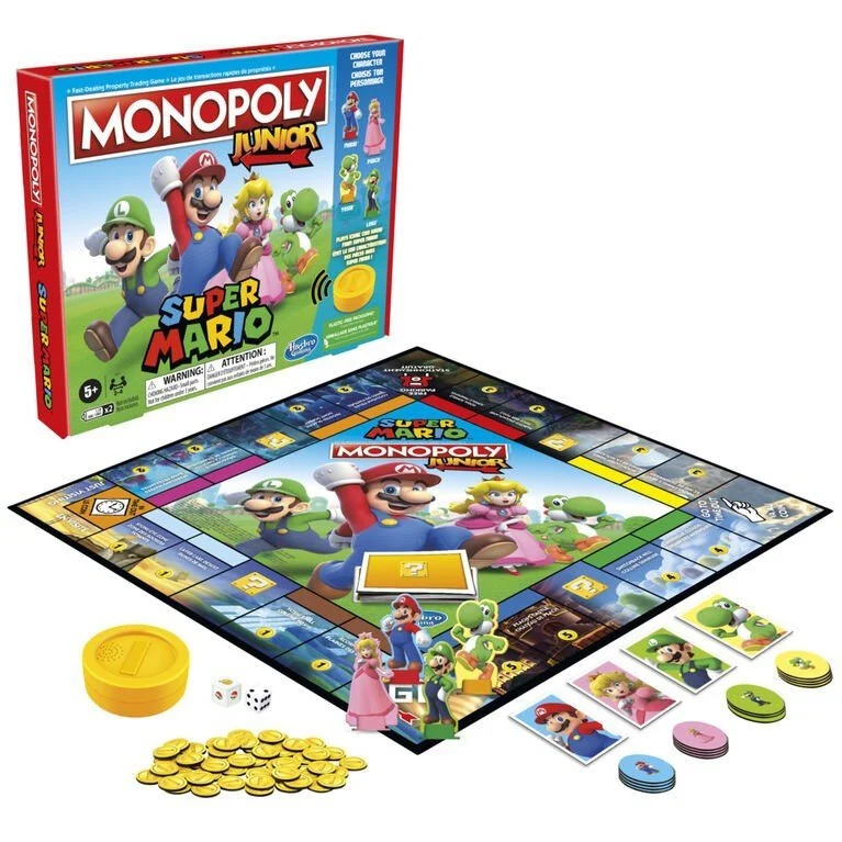 Super Mario Bros. Monopoly Junior Board Game