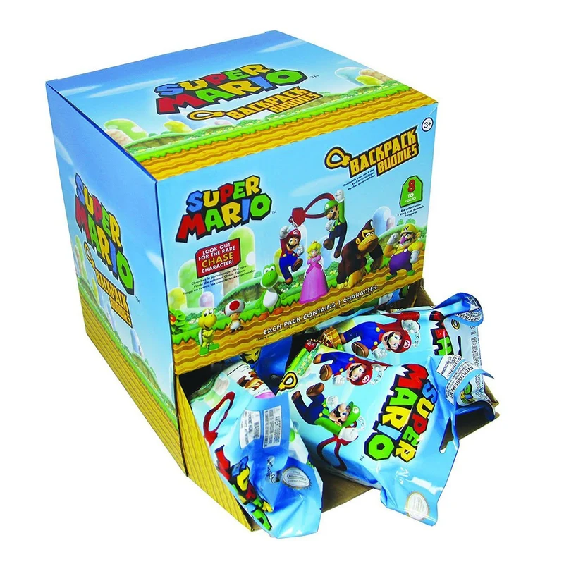 Super Mario Bros. Figure with Clip, Assortment, 1 Count