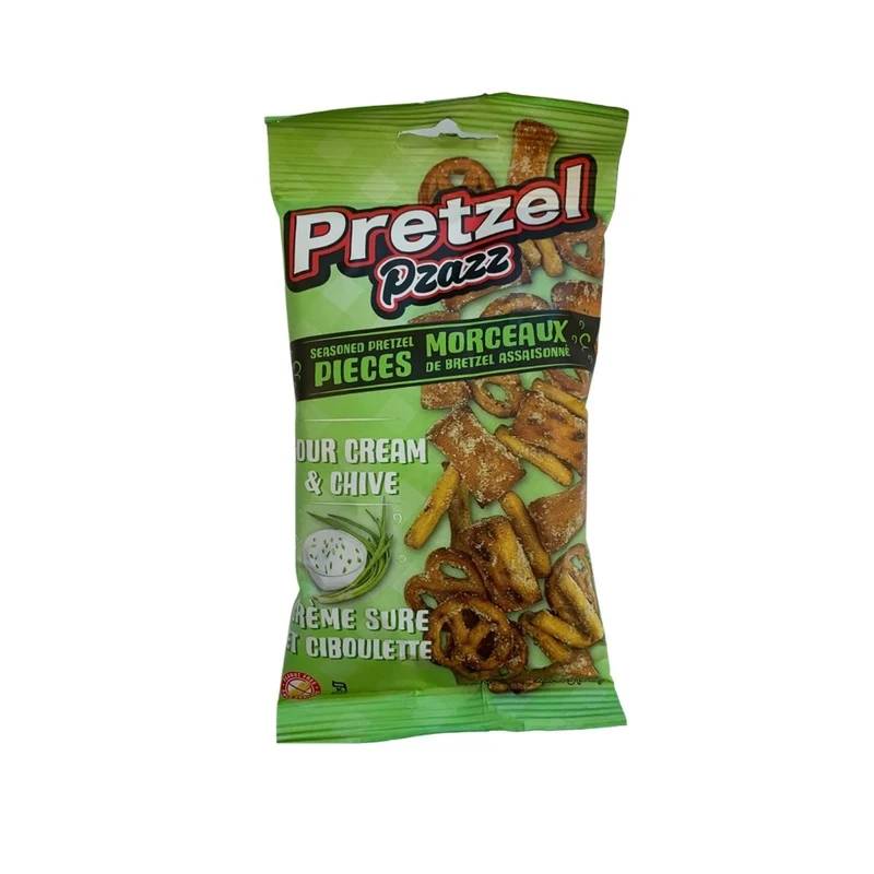 Pretzel Pzazz Sour Cream and Chive, 56 g, 1 Count