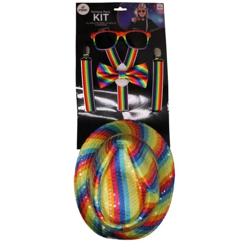Rainbow Dress up Kit for Adults