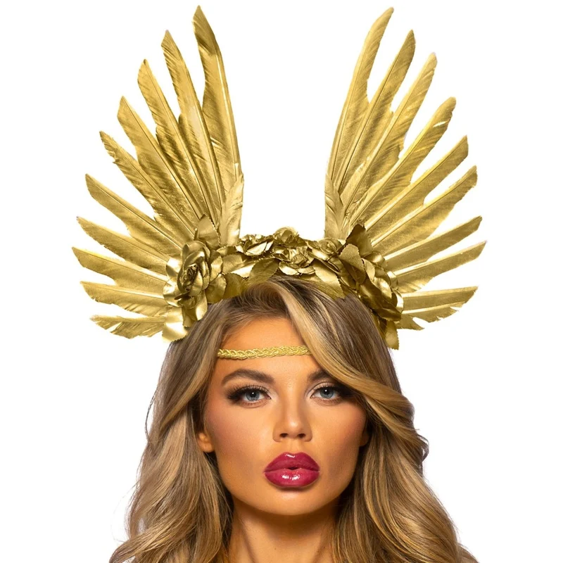 Golden Goddess Headband for Adults