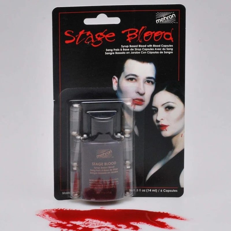 Mehron Capsules with Stage Blood