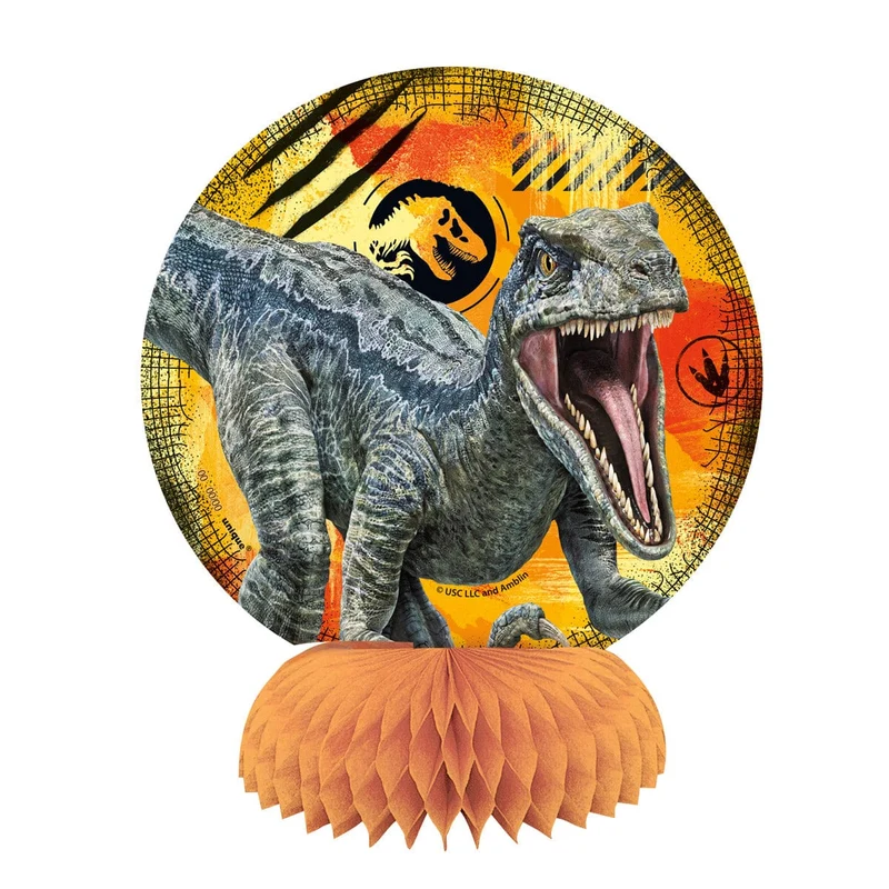 Jurassic World Birthday Party Decoration Kit with Dinosaurs