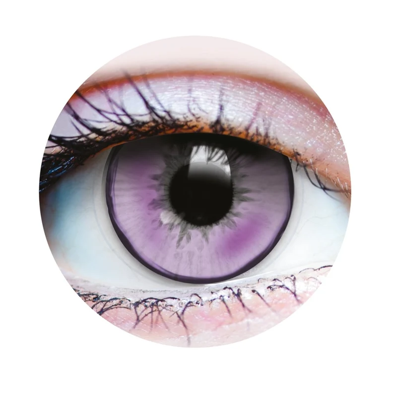 PRIMAL® Succubus - Purple Cosplay Coloured Contact Lenses, 3 Month Usage