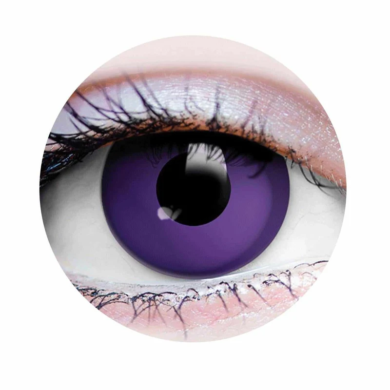 PRIMAL® Phantom - Purple Coloured Contact Lenses, 3 Month Usage