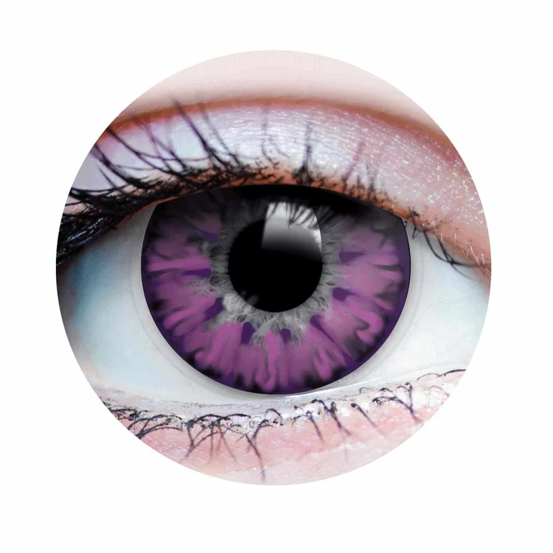 PRIMAL® Enchanted Lilac - Purple Coloured Contact Lenses, 3 Month Usage
