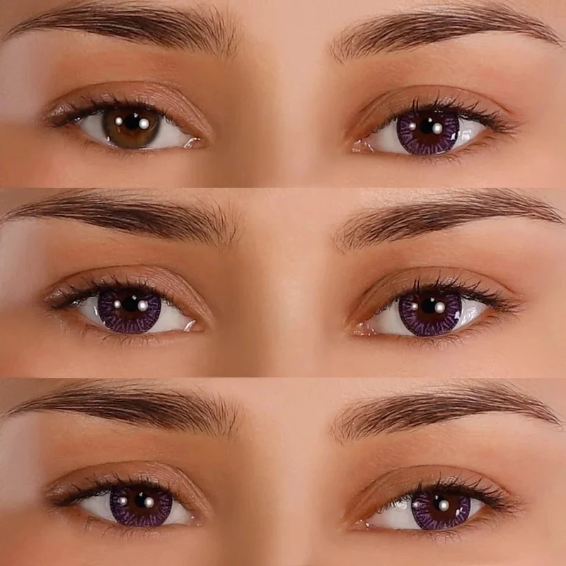 PRIMAL® Enchanted Lilac - Purple Coloured Contact Lenses, 3 Month Usage