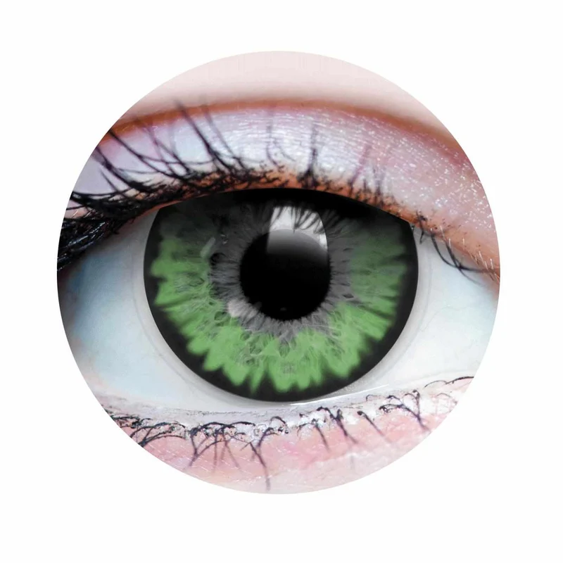 PRIMAL® Celestial Jade - Green Coloured Contact Lenses, 3 Month Usage