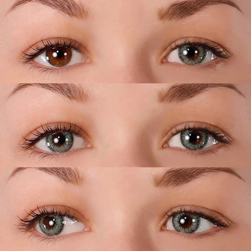PRIMAL® Celestial Jade - Green Coloured Contact Lenses, 3 Month Usage