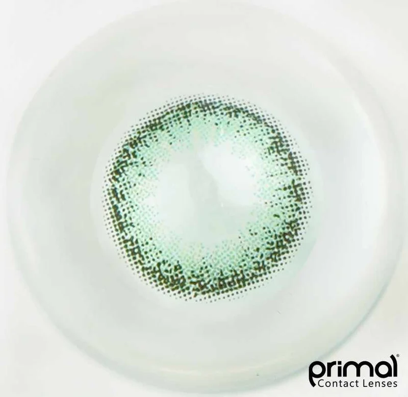 PRIMAL® Celestial Jade - Green Coloured Contact Lenses, 3 Month Usage
