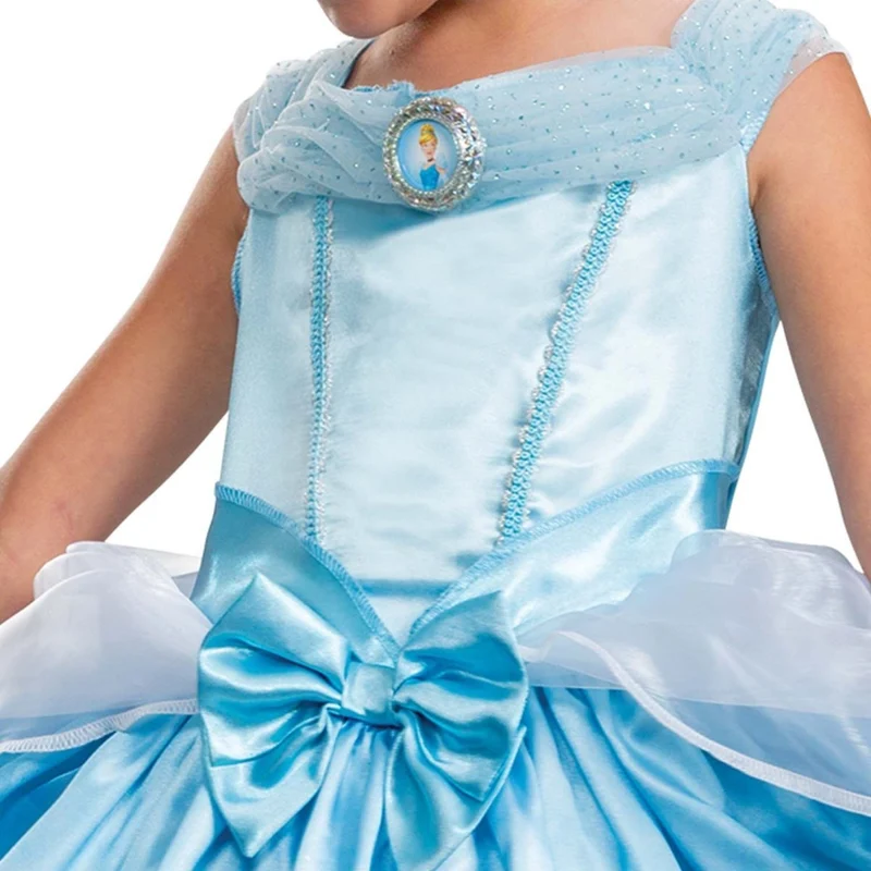 Disney Cinderella Deluxe Costume for Toddlers, Blue Dress