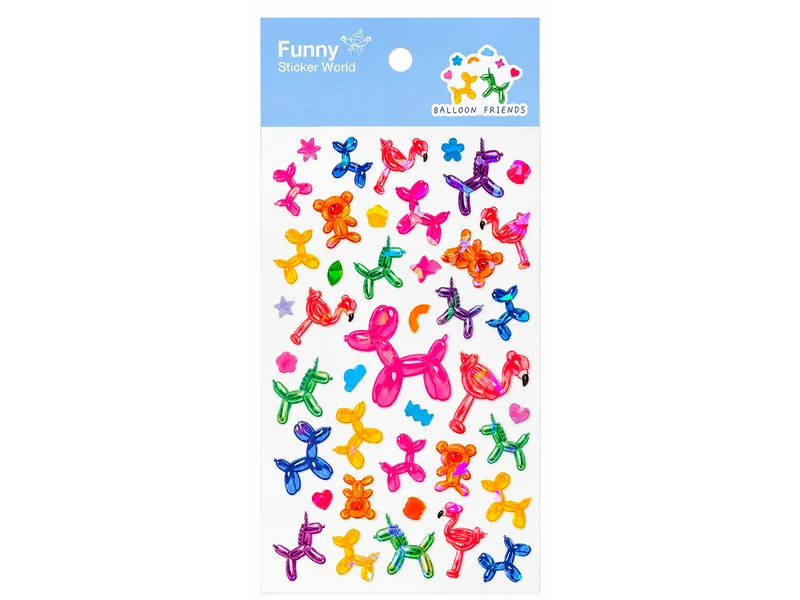 Stickers World Funny - Balloon Friends
