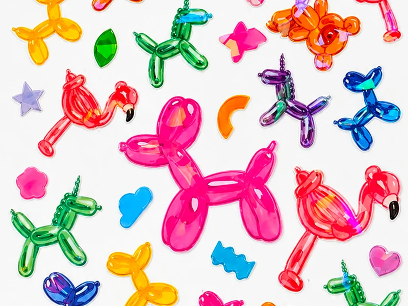 Stickers World Funny - Balloon Friends
