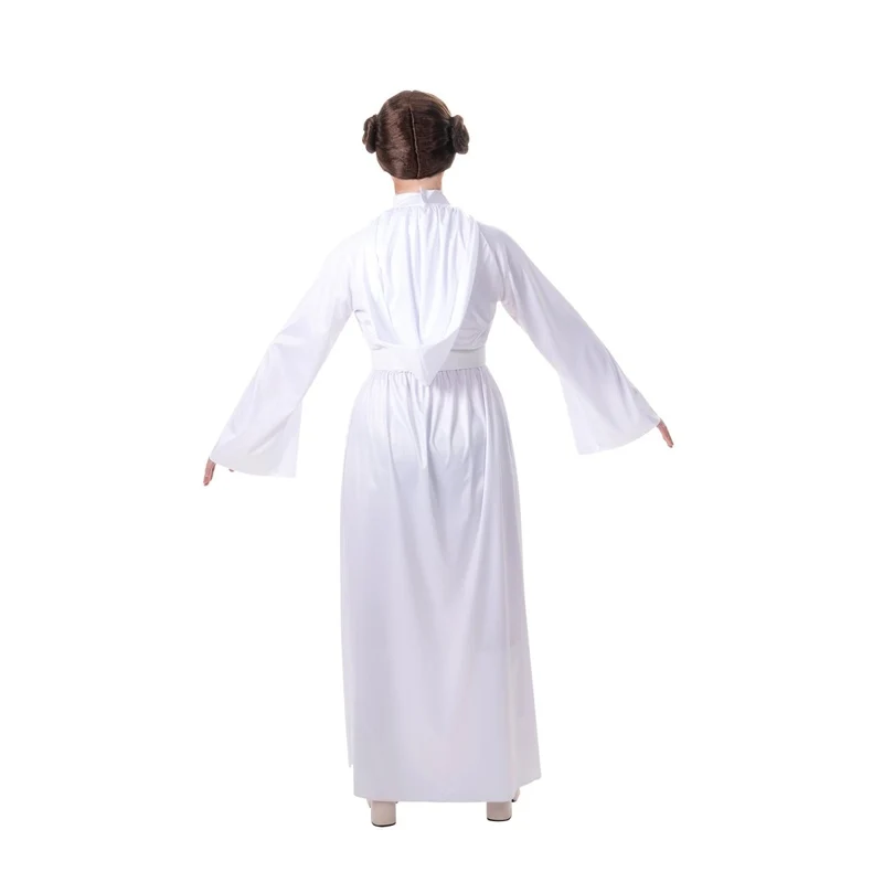 Disney Star Wars Princess Leia Costume for Adults, White Hooded Robe
