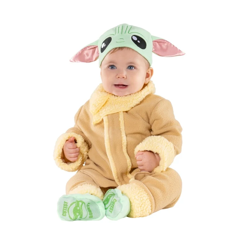 Disney Star Wars Grogu Costume for Babies, Beige Tunic Top and Pants