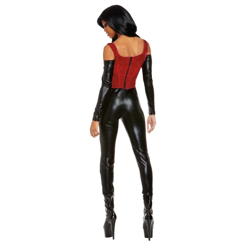 Seductive Red Costume for Adults