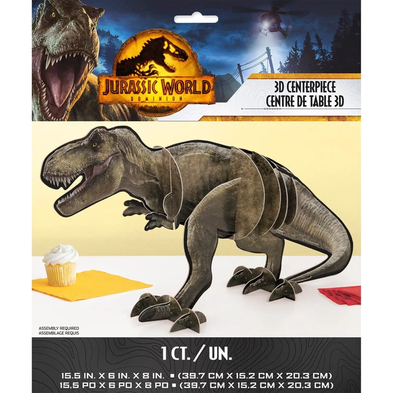 Jurassic World 3D Dinosaur Centerpiece Table Decoration