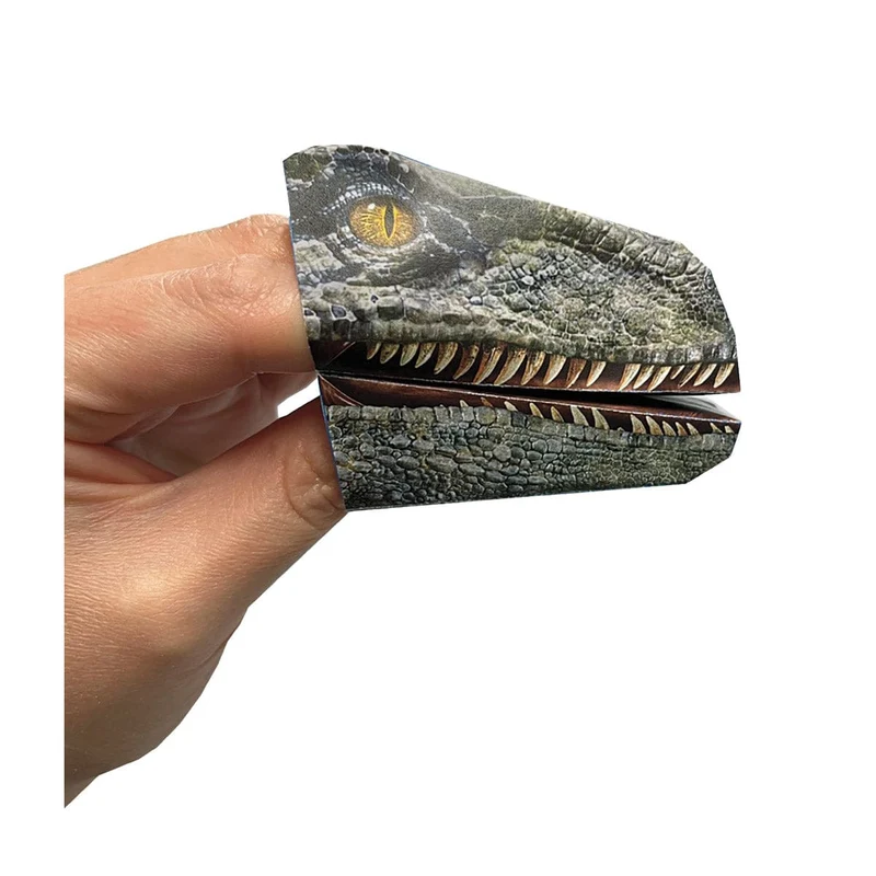 Jurassic World DIY Hand Dinosaur Puppets Favour, 4 Count