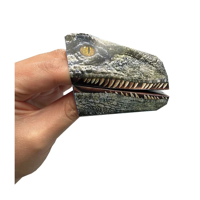 Jurassic World DIY Hand Dinosaur Puppets Favour, 4 Count
