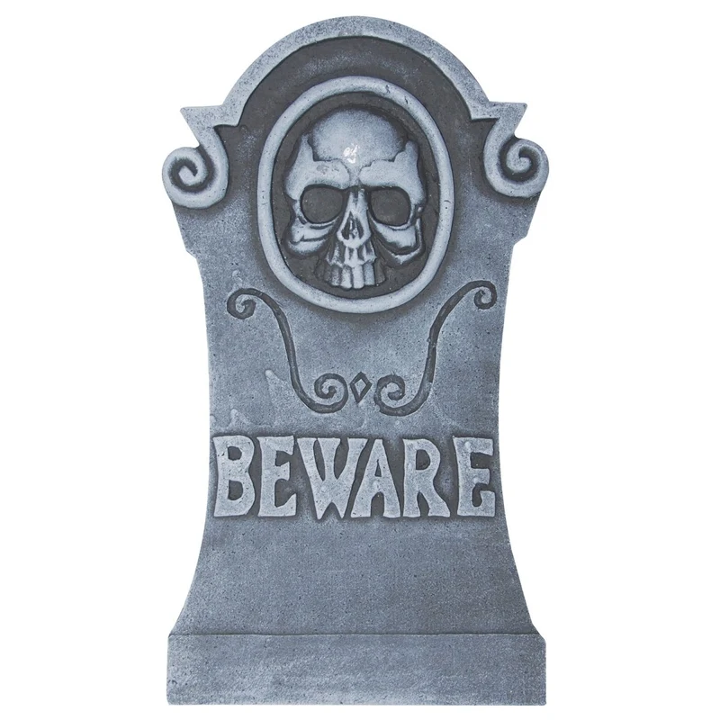 Tombstone, 21 Inches, Assortment, 1 Count