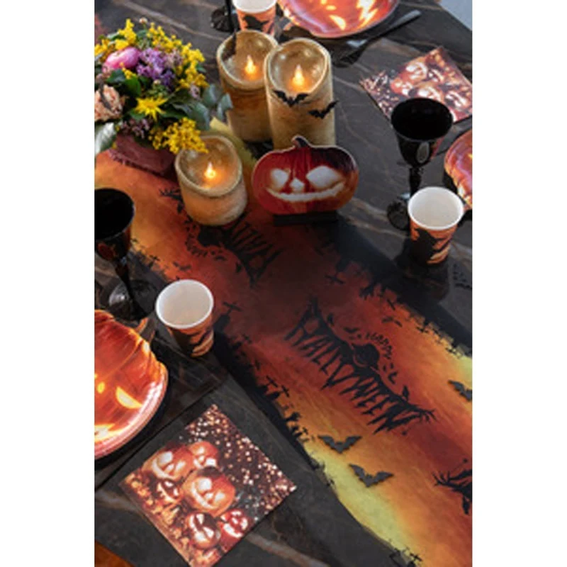 Halloween Pumpkin Paper Cups, 10 Count