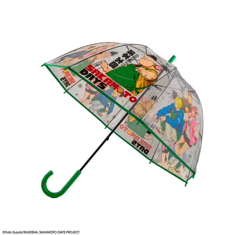 Sakamoto Sidekick Club Transparent Umbrella