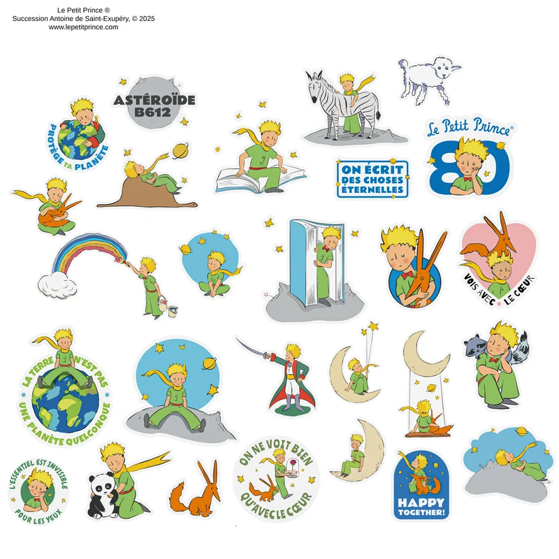 The Little Prince Cosmic Stickers