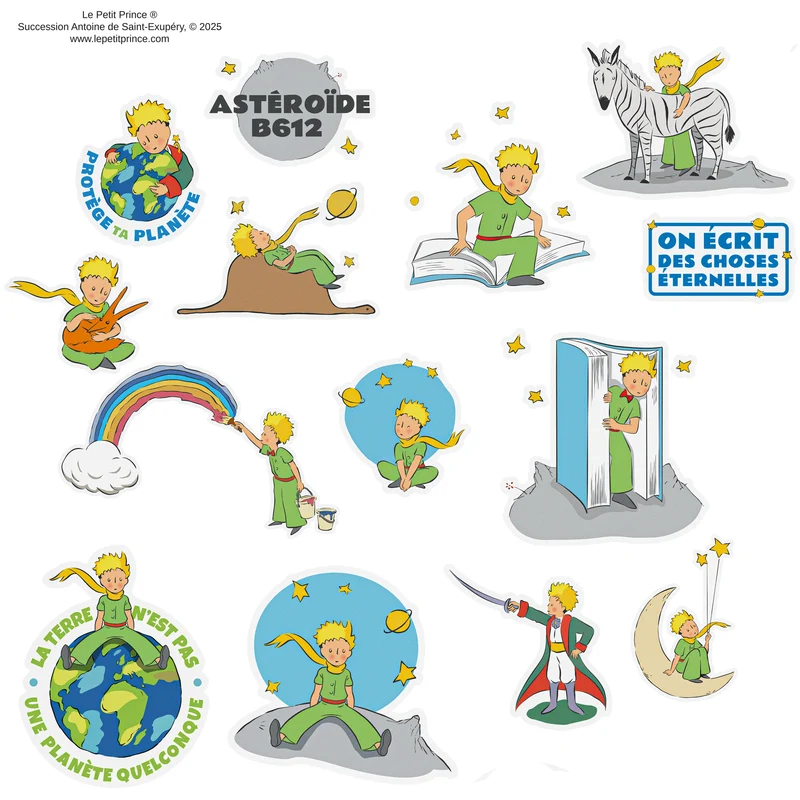 The Little Prince Cosmic Stickers
