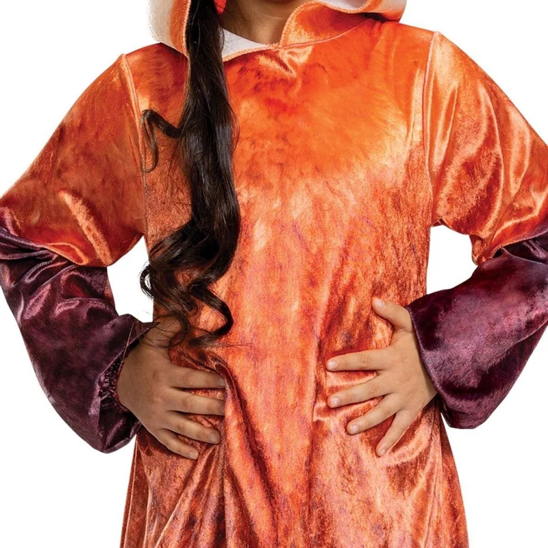 Disney Turning Red Mei Panda Classic Costume for Kids, Orange Tunic