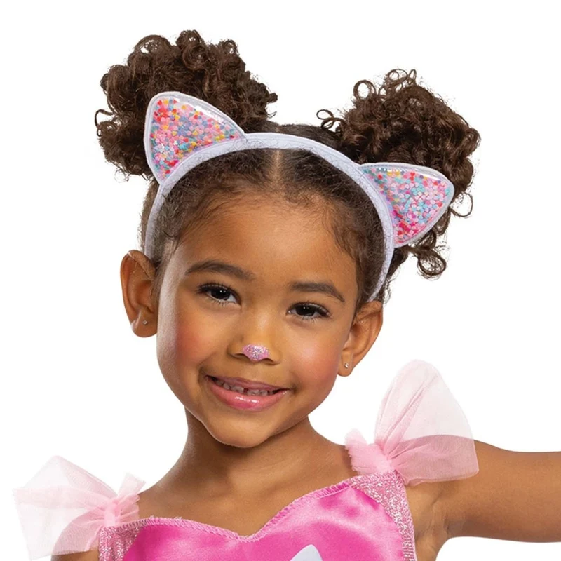 Gabby's Dollhouse Cakey Cat Classic Costume for Toddlers, Blue and Pink Dress