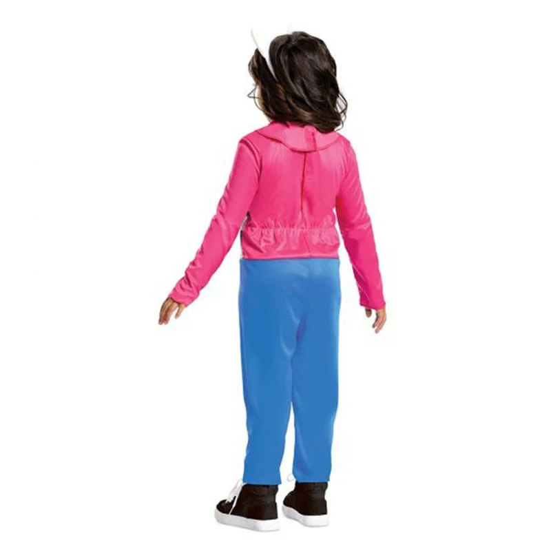 Gabby's Dollhouse Gabby Classic Costume for Toddlers, Blue and Pink Jumpsuit