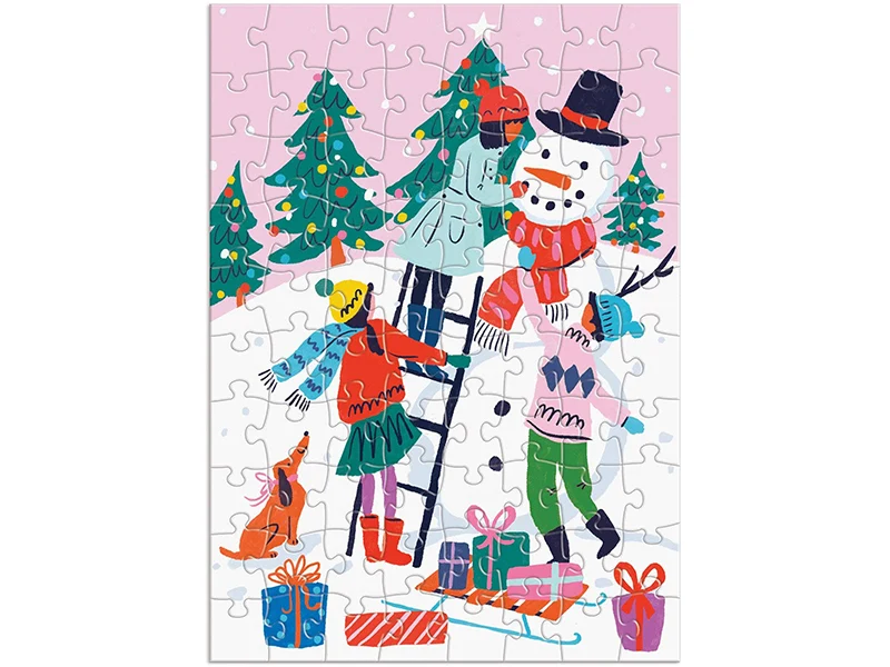 Calendrier de l'avent puzzle - 12 puzzles de Noël