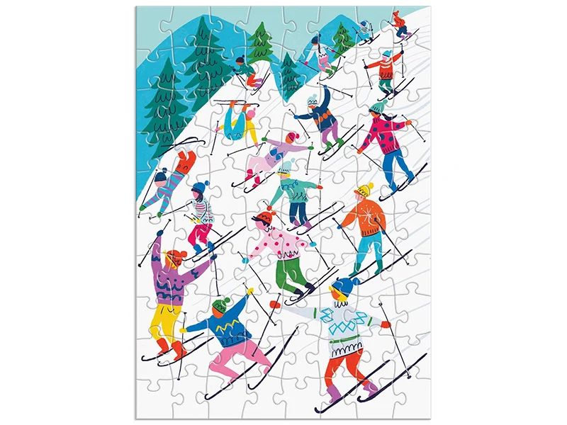 Calendrier de l'avent puzzle - 12 puzzles de Noël