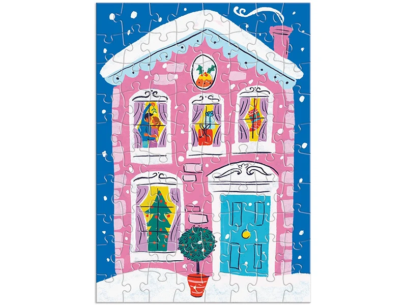 Calendrier de l'avent puzzle - 12 puzzles de Noël