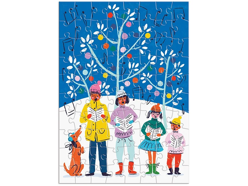 Calendrier de l'avent puzzle - 12 puzzles de Noël