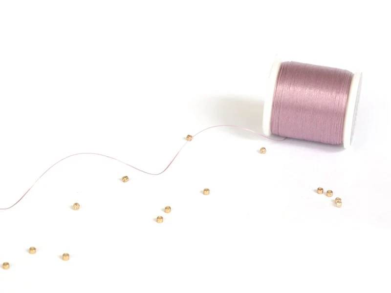 Bobine de fil de nylon 0,2 mm x 50 m - Lilas