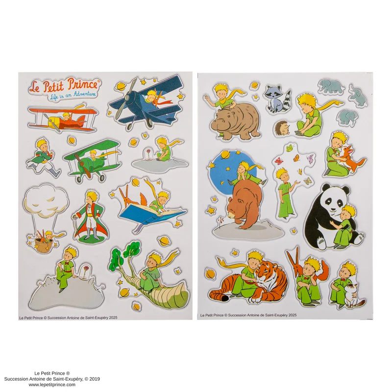 The Little Prince Puffy Stickers