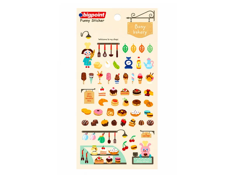 Stickers World Funny - Bany Bakery