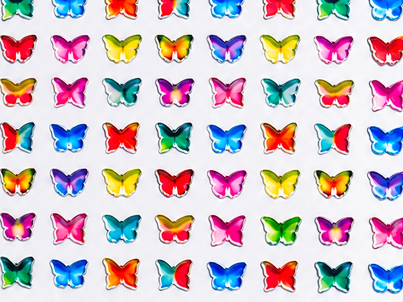 Stickers World Funny - Papillons