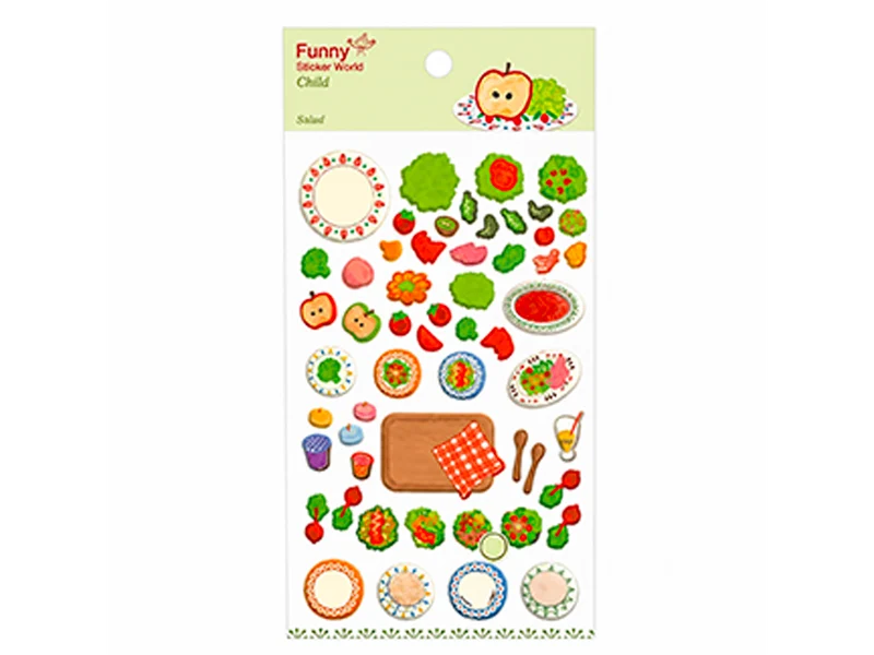 Stickers World Funny - Salade