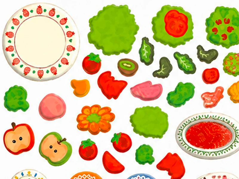 Stickers World Funny - Salade