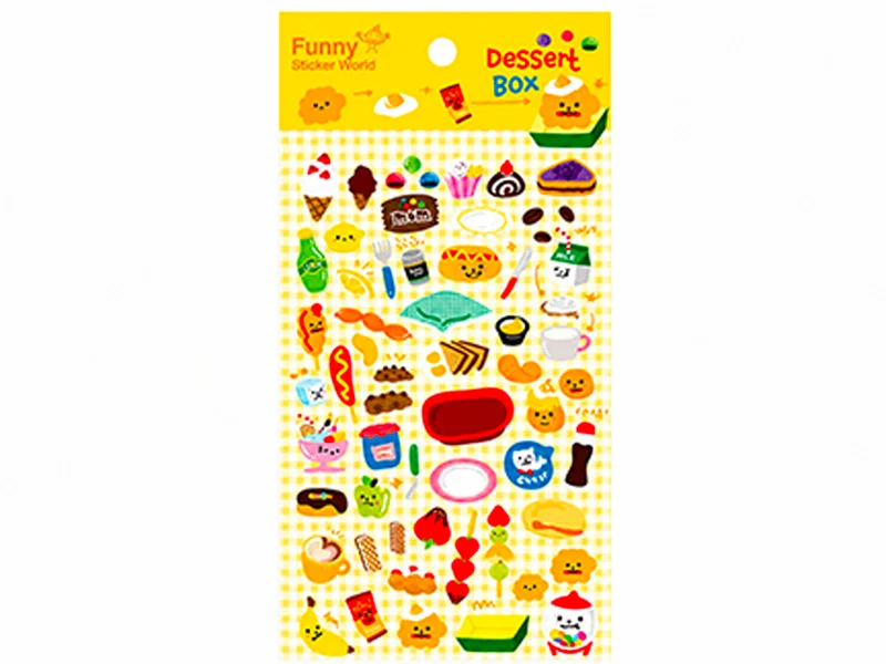 Stickers World Funny - Dessert Box