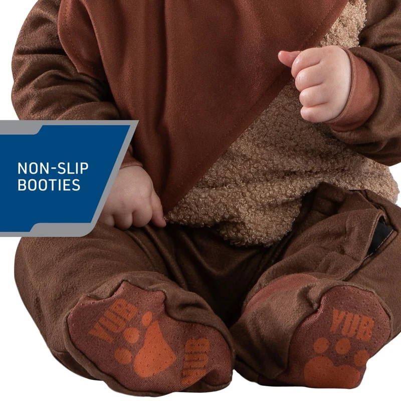 Disney Star Wars Ewok Costume for Babies, Brown Jumper