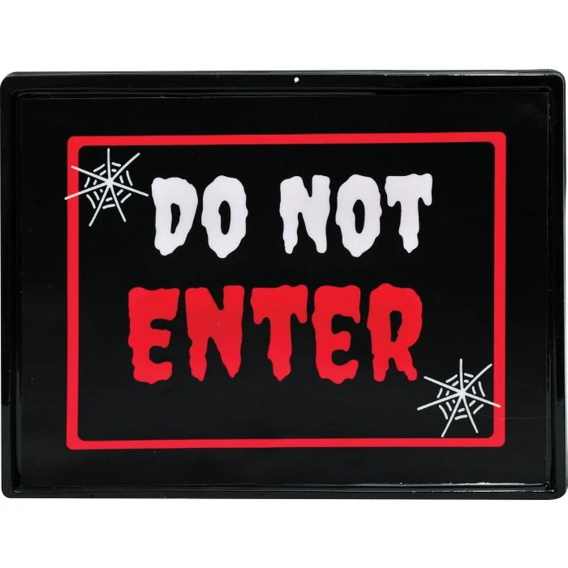 Do Not Enter Neon Light Decor