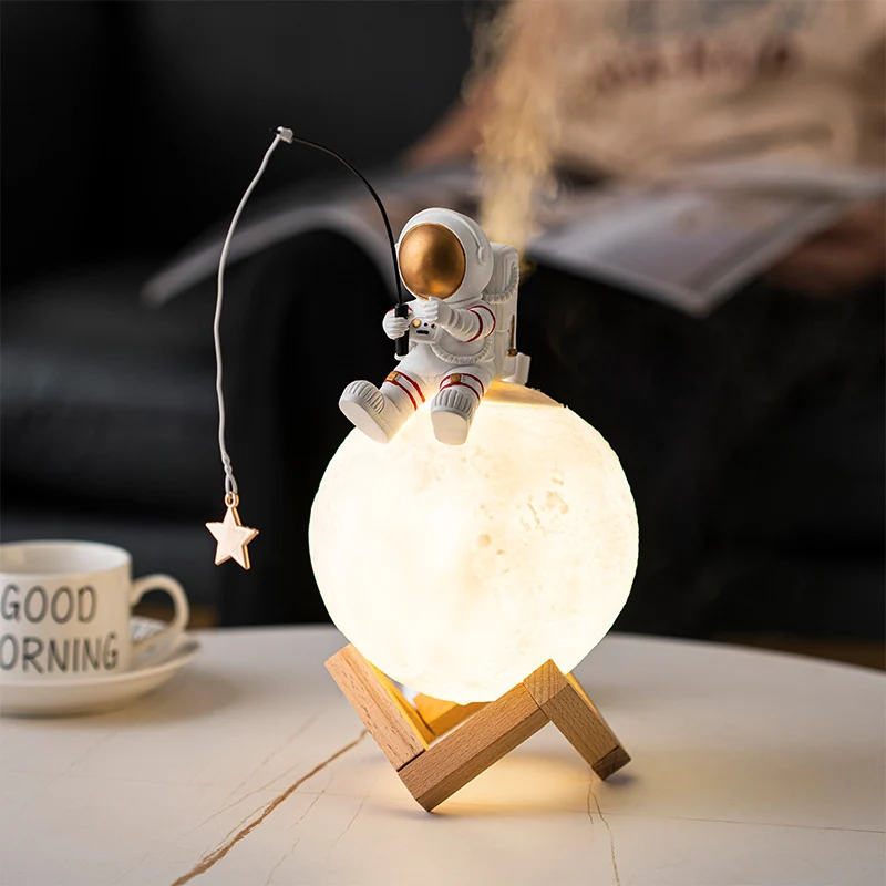 Humidificateur d'air veilleuse en forme de lune