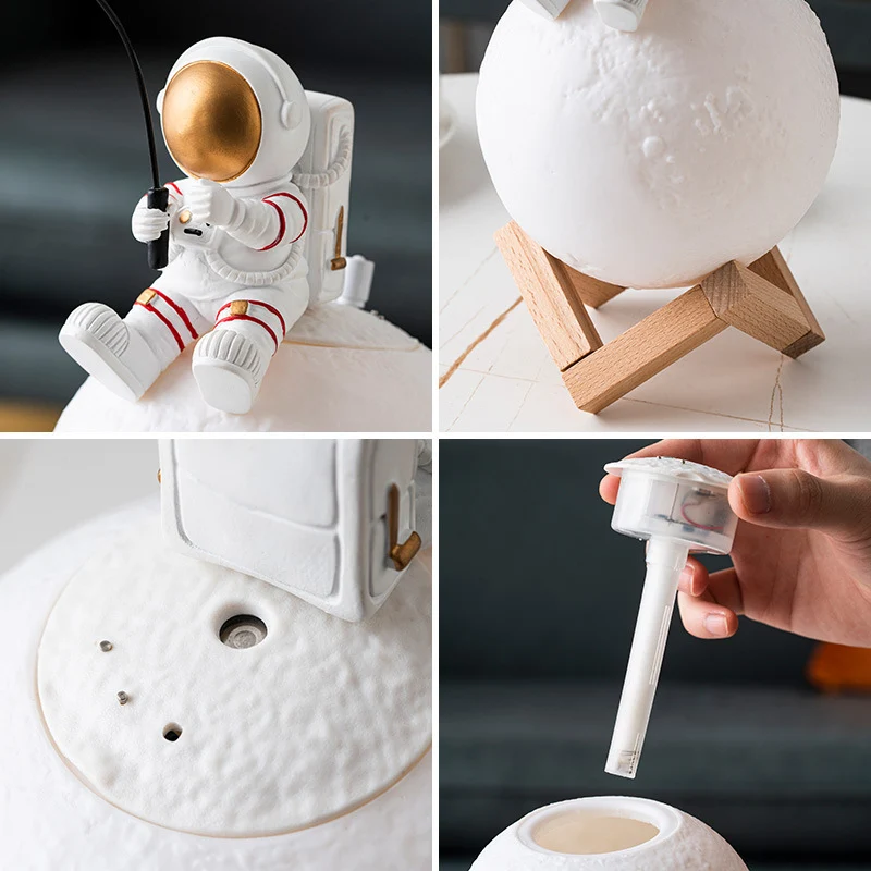 Humidificateur d'air veilleuse en forme de lune